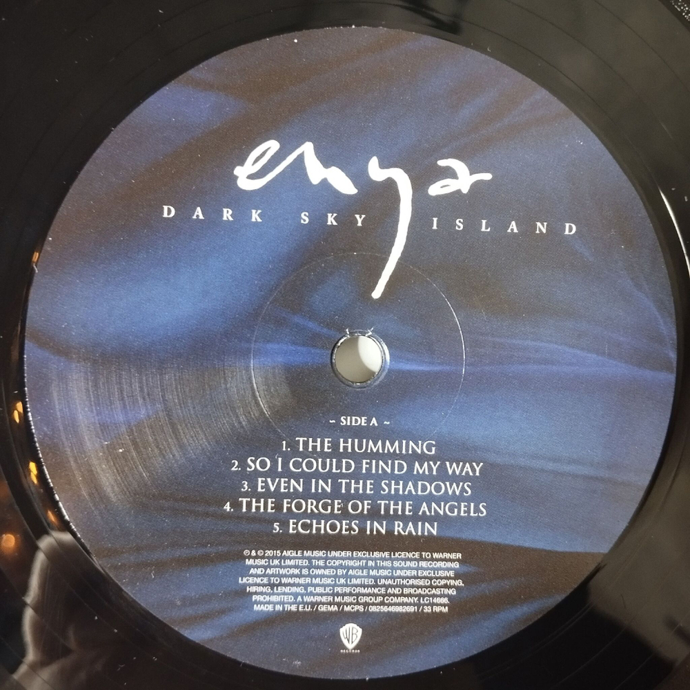 Винтажная виниловая пластинка LP Enya Dark Sky Island (EU 2015)