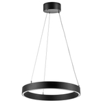 748017 Люстра SATURNO LED 24W 1600LM 70G ЧЕРНЫЙ 3000-6000K