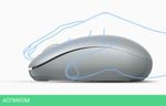 Мышь Ugreen MU105-90669 Moonlight Gray (90669)