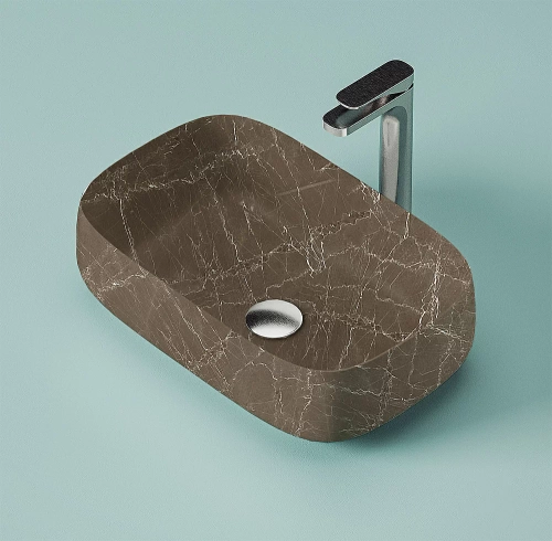Раковина накладная Artceram Cognac 56 COL009 49 00 bronze amani