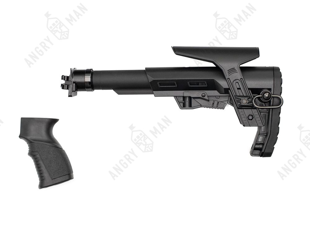 Комплект: Телескопический приклад для складных ВПО, без завышения на базе Alpha CP, K.Arma