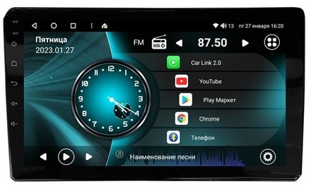 Магнитола для Toyota 200х100мм (рамка 9) - Vaycar VA77U-0007 на Android 13, 8-ядер, 4G SIM-слот