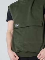 Жилет трикотажный хаки Город Горький