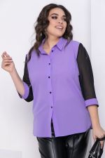 Блуза "Дженис" (сирень) Б8637 LT Collection