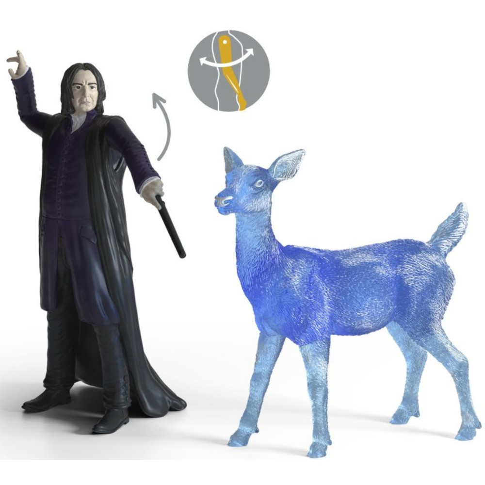 Schleich Harry Potter - Профессор Снейп и патронус оленя 42683