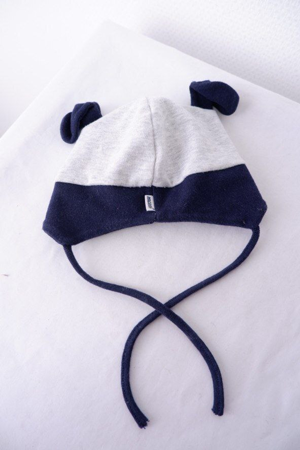 Шапка с мордочкой на 0/3 месяца