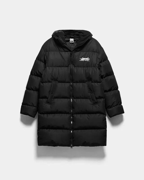 Пуховик AW24 Downlong Black - фото 1