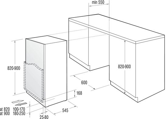 Встраиваемый морозильник Gorenje FIU 6091 AW