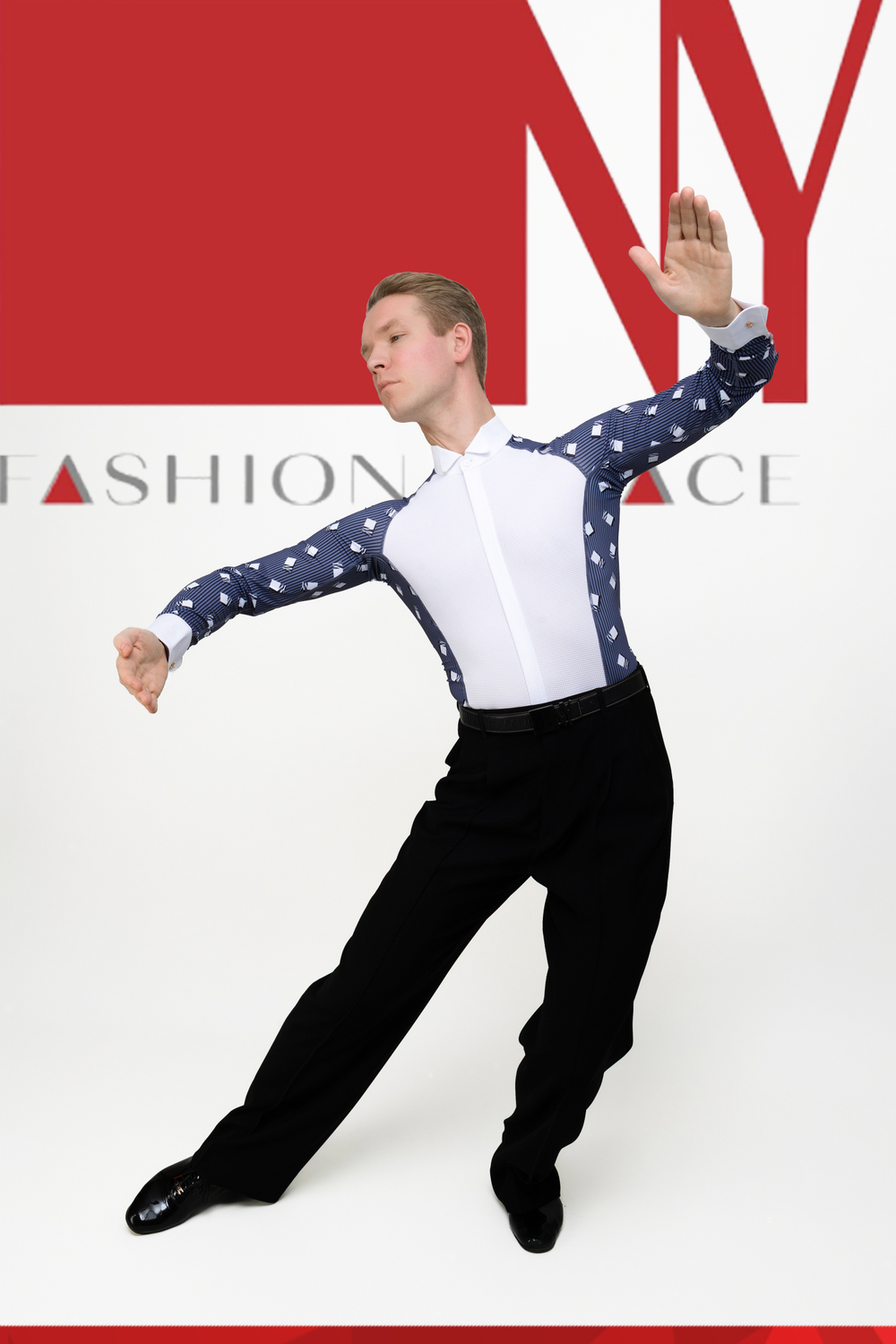 Фрачная рубашка NY Premium Titanium