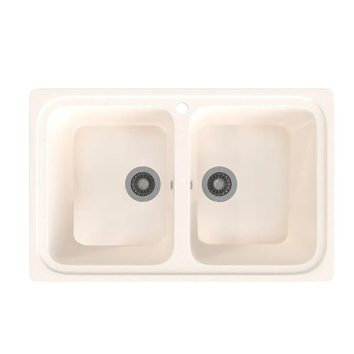 Мойка для кухни GAMMA STONE GS -12 (белый)