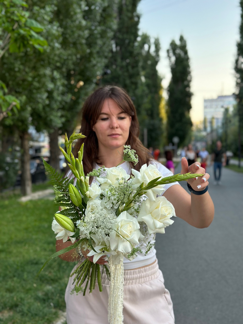 Свадебный букет невесты «Сияние любви»