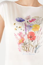 23198 Блузка женская (молочный)