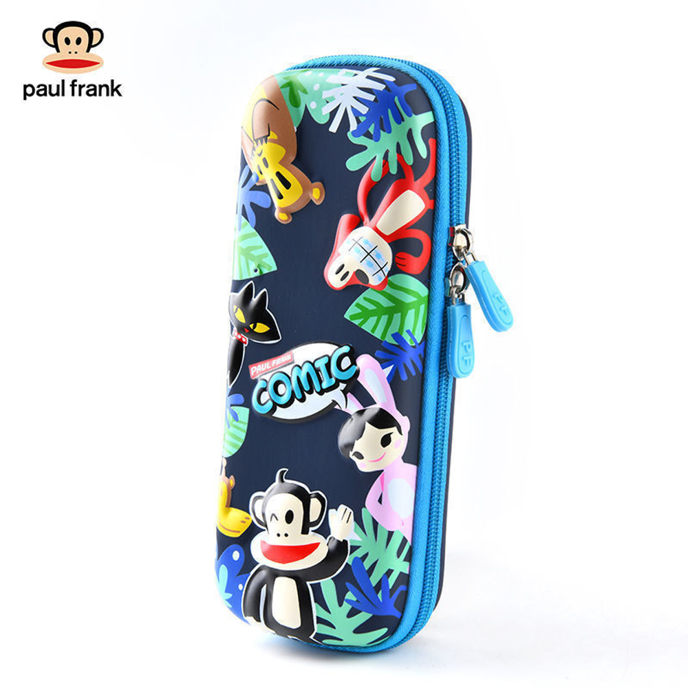 Пенал Paul Frank Jungle Comic (Blue)