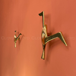 Декор настенный Cloyd арт.50158 / шир. 12 см - латунь / серия 1634