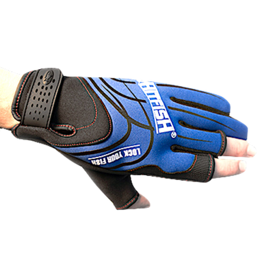 Перчатки Hitfish Glove HFFG-05 Синие -