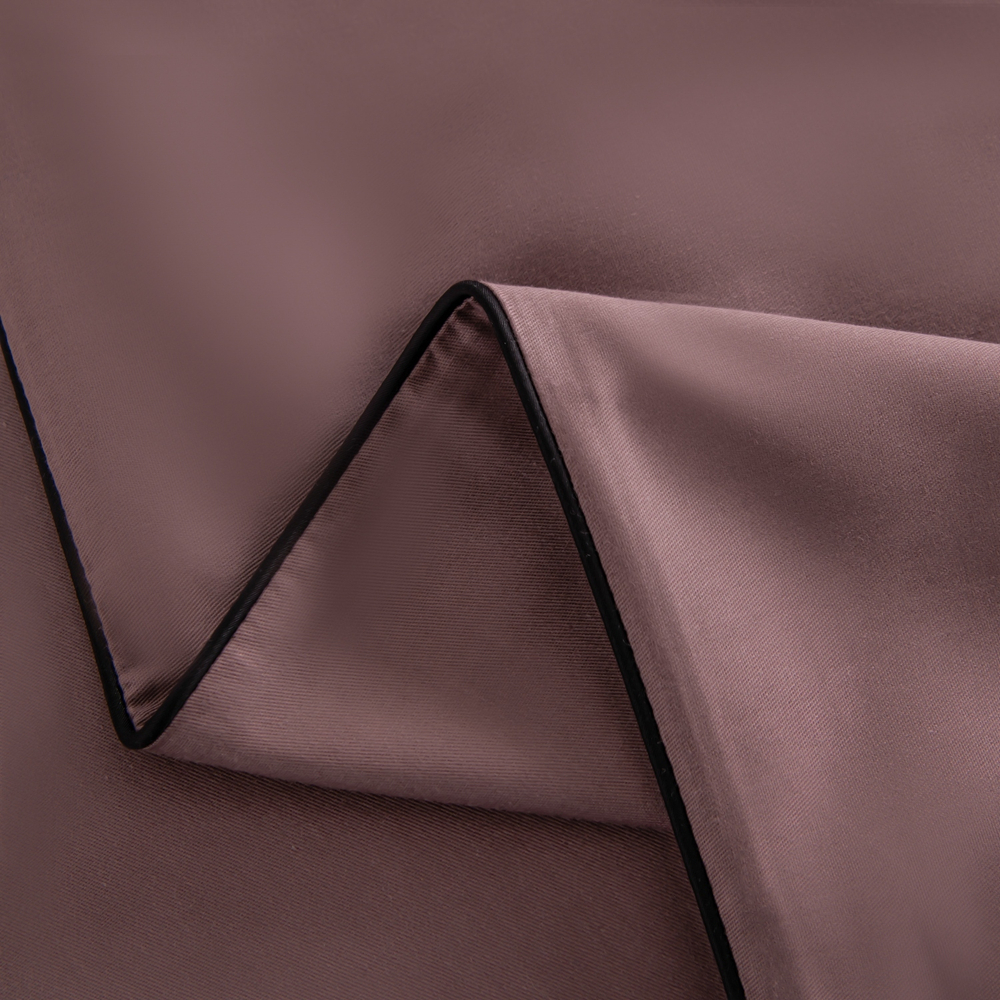 КПБ Однотонный Сатин Элитный на резинке OCER007, 2 спальный, 4 наволочки, простынь 160*200*30