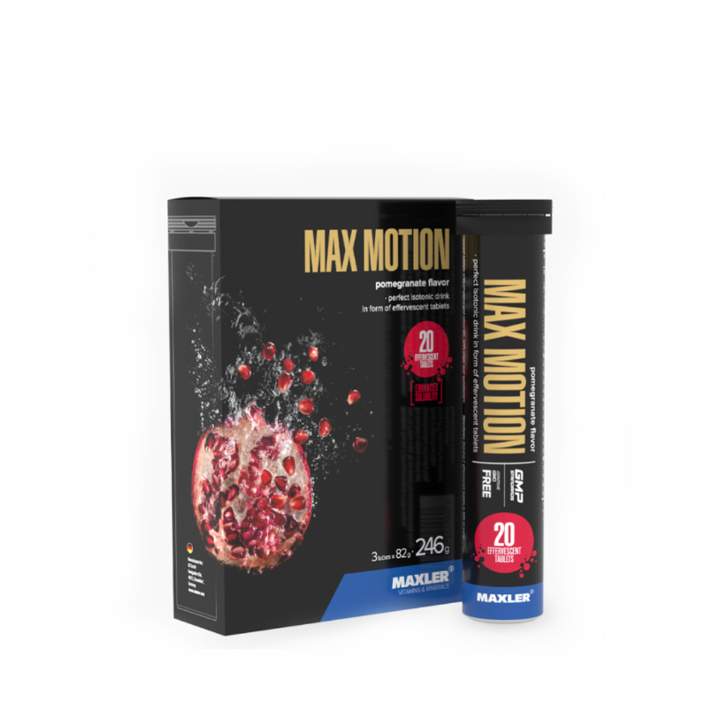 БАД МАКС МОУШЕН ВИТАМИНЫ В ШИПУЧИХ ТАБЛЕТКАХ (Maxler)