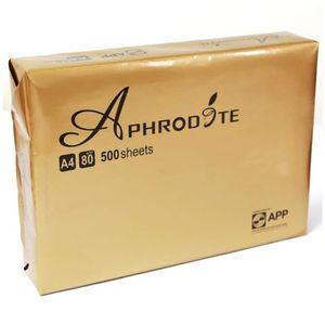 Бумага Афродита офисная А4 210*297 мм 80гр 500 лист/пач 5 пач/кор