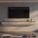 Подвесная тумба под телевизор ROYAL 5028 эко (Дуб Кантри)