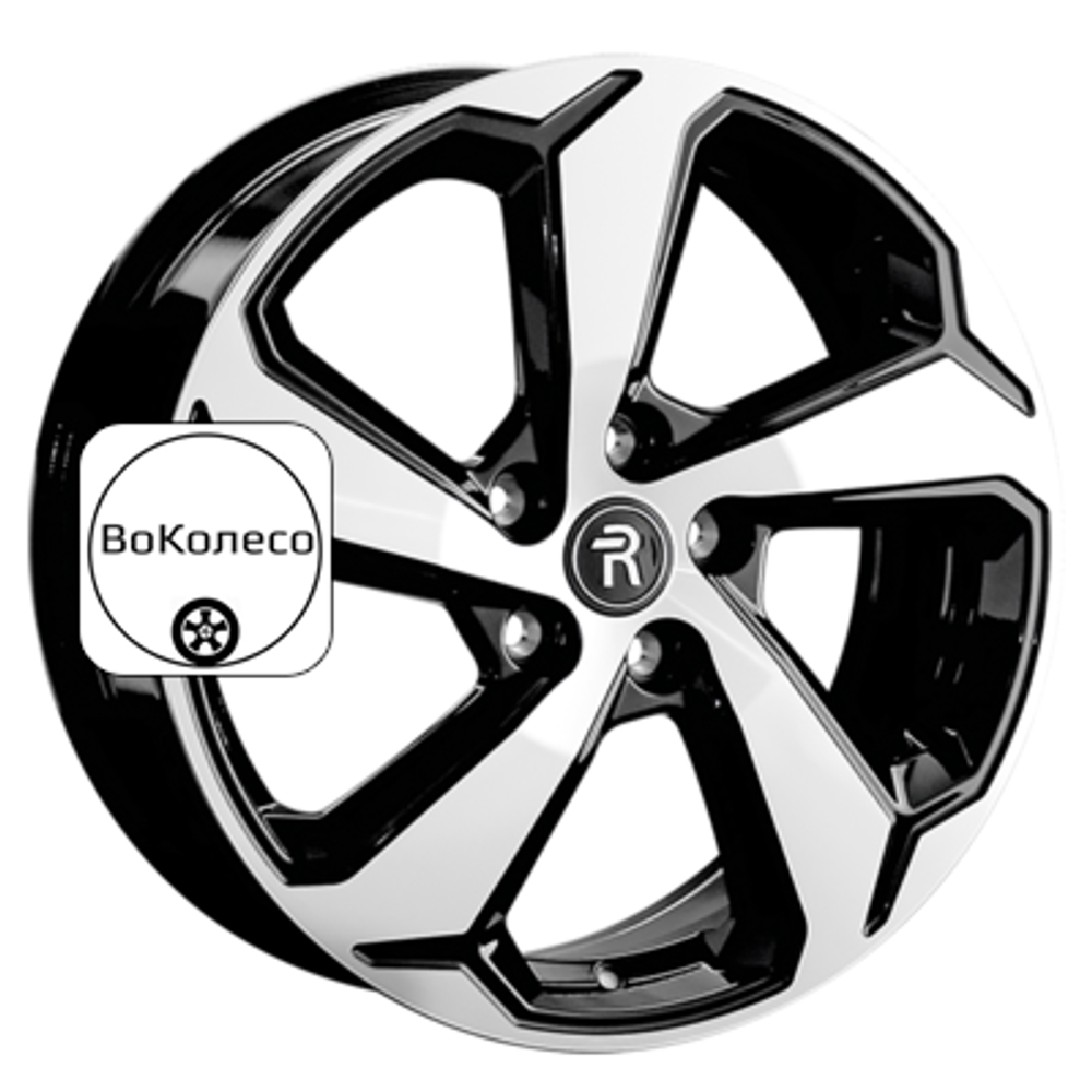 7,5x19/5x108 ET33 D60,1 CHR108 BKF (конус, C570) Replay