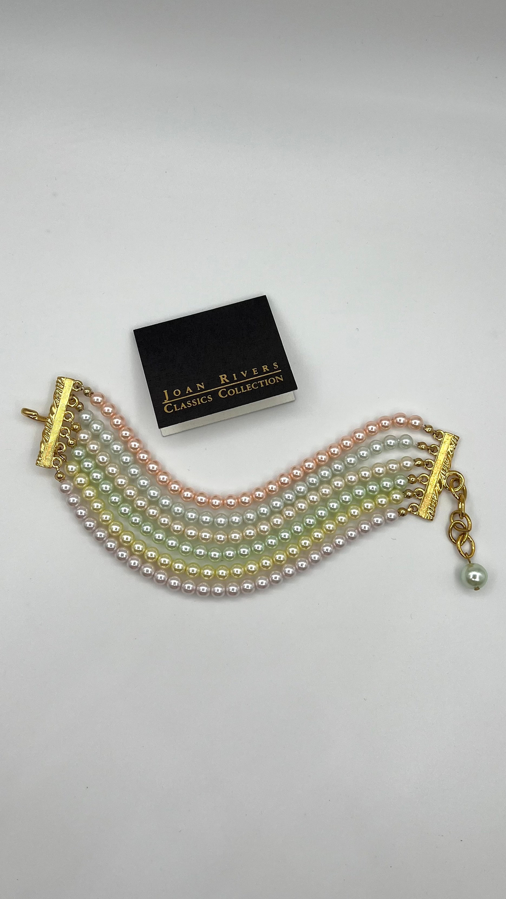 Браслет с разноцветными бусинами Joan Rivers