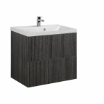 Тумба с раковиной Art&Max AM-Verona-Push-700-2C-SO-KD/AM-LAV-700-MR-FА Kadena Dark