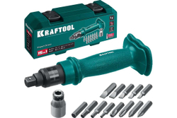 KRAFTOOL  ID-15 15 предм., Ударно-поворотная отвертка (25550-Н10)