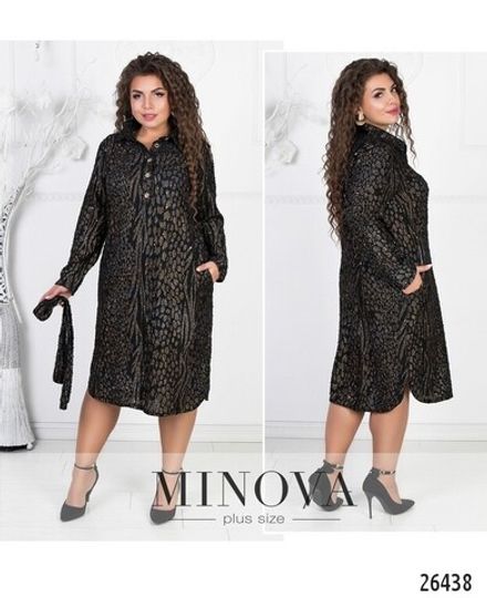 Платье 329-черный Minova Фото 1