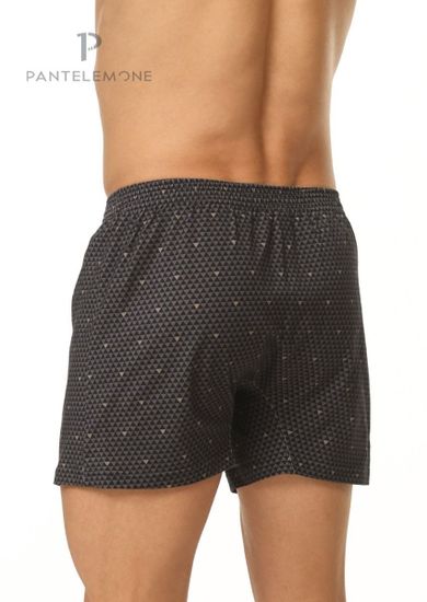 Трусы мужские семейные Pantelemone PMB-412, треугольники  темно-серые