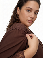 Кимоно из вискозы Шоколад