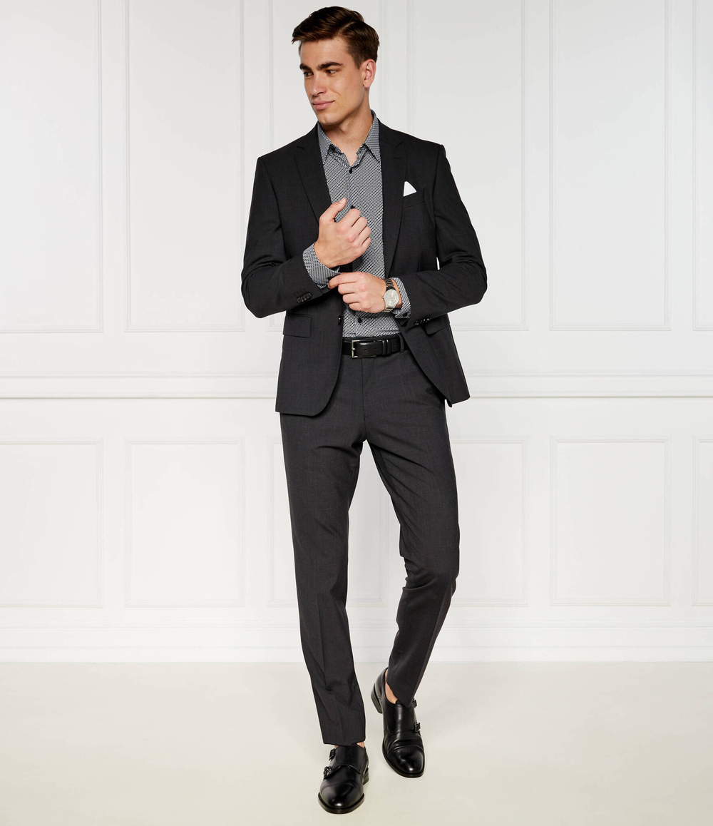 штаны h-genius-mm-224 BOSS BLACK - графитовый(50480009)