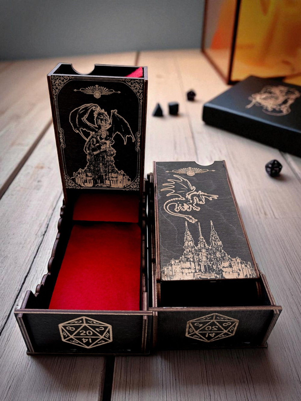 Dice Tower «Дракон на замке 2» — дерево
