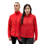 Кофта Scorpena Collection на молнии Красная -