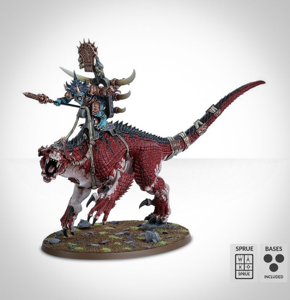 Saurus Oldblood on Carnosaur