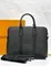 Портфель Louis Vuitton Takeoff из коллекции Aerogram, черная