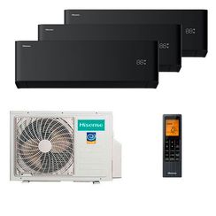 Мультисплит система на 3 комнаты Hisense AMS-09UW4RYCHB00(B) x 3 / AMW3-18U4RJC
