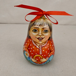 Матрешка "Антошка"( ручная роспись Палех)