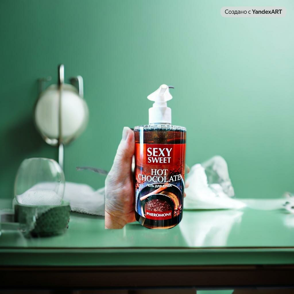 Гель для душа HOT CHOCOLATE с феромонами 430 мл