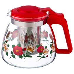 ЗАВАРОЧНЫЙ ЧАЙНИК AGNESS С ФИЛЬТРОМ 900 МЛ. (КОР=36ШТ.)