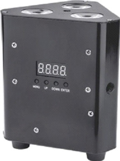 Battery LED Par Light 3pcs LED RGBW 4in1