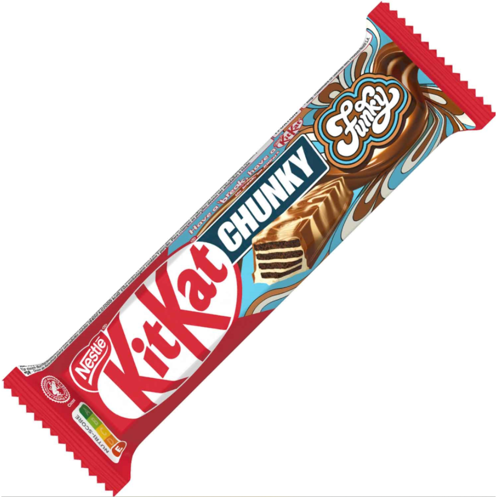 Шоколадный батончик KitKat Chunky Funky 40 гр