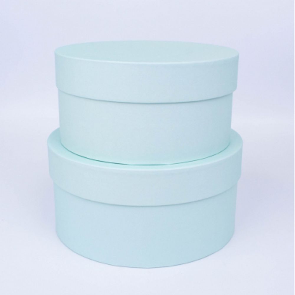 Коробка КРУГ 12*21см МЯТА