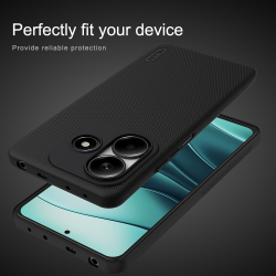Тонкий жесткий чехол от Nillkin для смартфона Xiaomi Redmi Note 14 5G, серия Super Frosted Shield