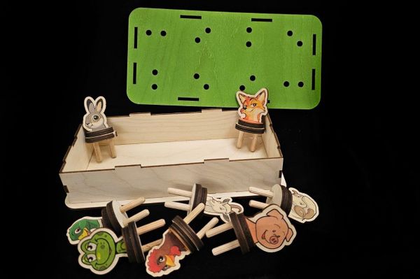 Лужайка для зверей (большая)