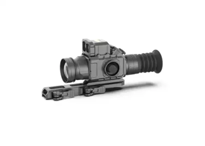 Тепловизионный прицел с дальномером LZIRTEK Perun 650L с креплением Weaver