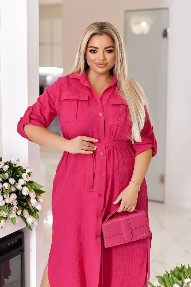 Платье-рубашка УК-435-1 Фабрика Моды