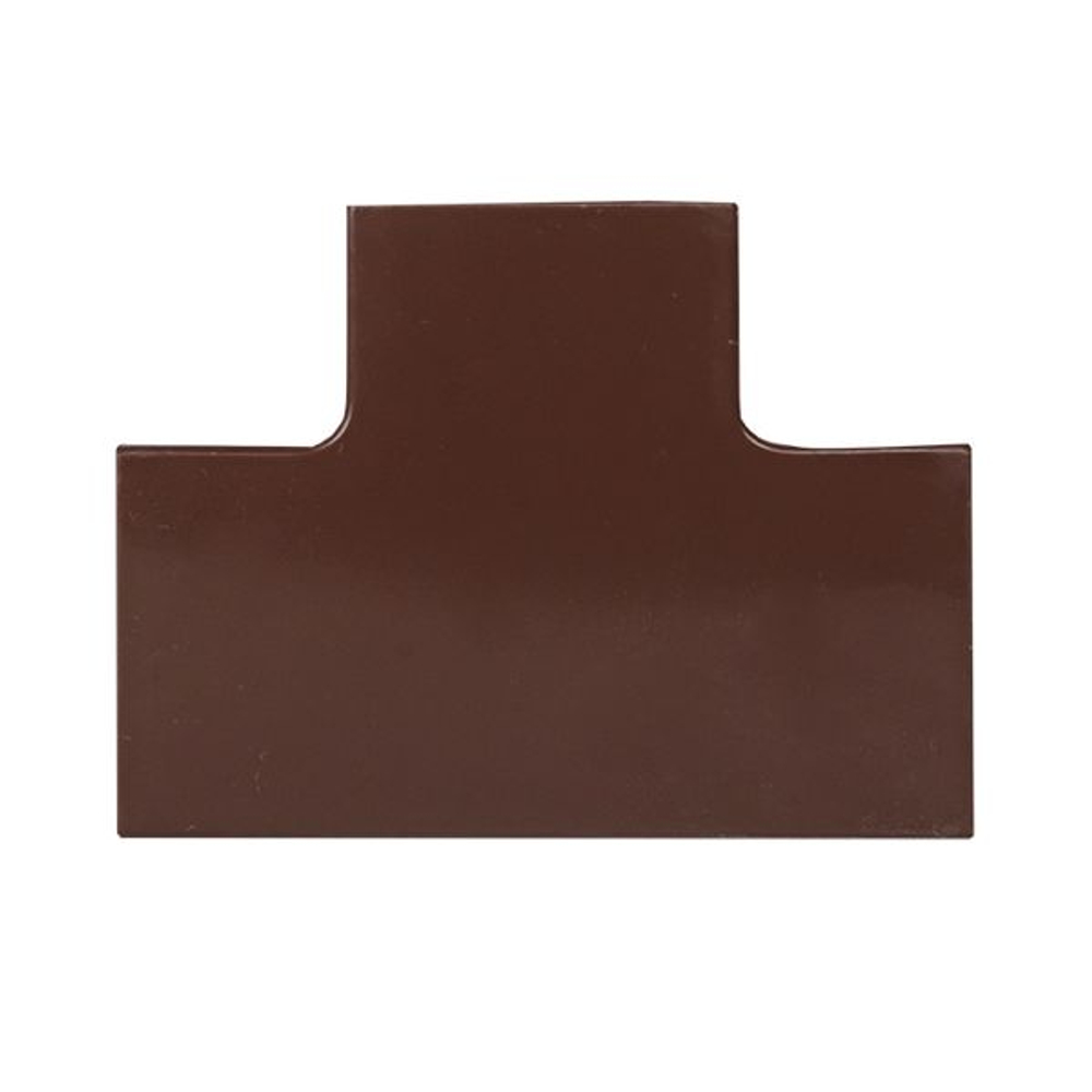 Угол T-образный (25x25) (4 шт) темное дерево EKF-Plast