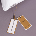 Наволочки 50х70 2 шт Страйп Сатин однотонный Отель белый 100% Хлопок 3x3 N3CTH03757