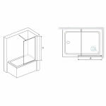 Душевая система RGW Shower Panels SP-6143-01 50140801-01 хром
