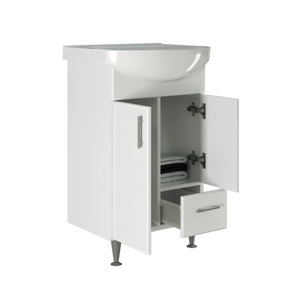 Тумба д/ванной "ВЕСТА-52" под рак.Альфана-52 (ОК) (ПВХ) (разбор)